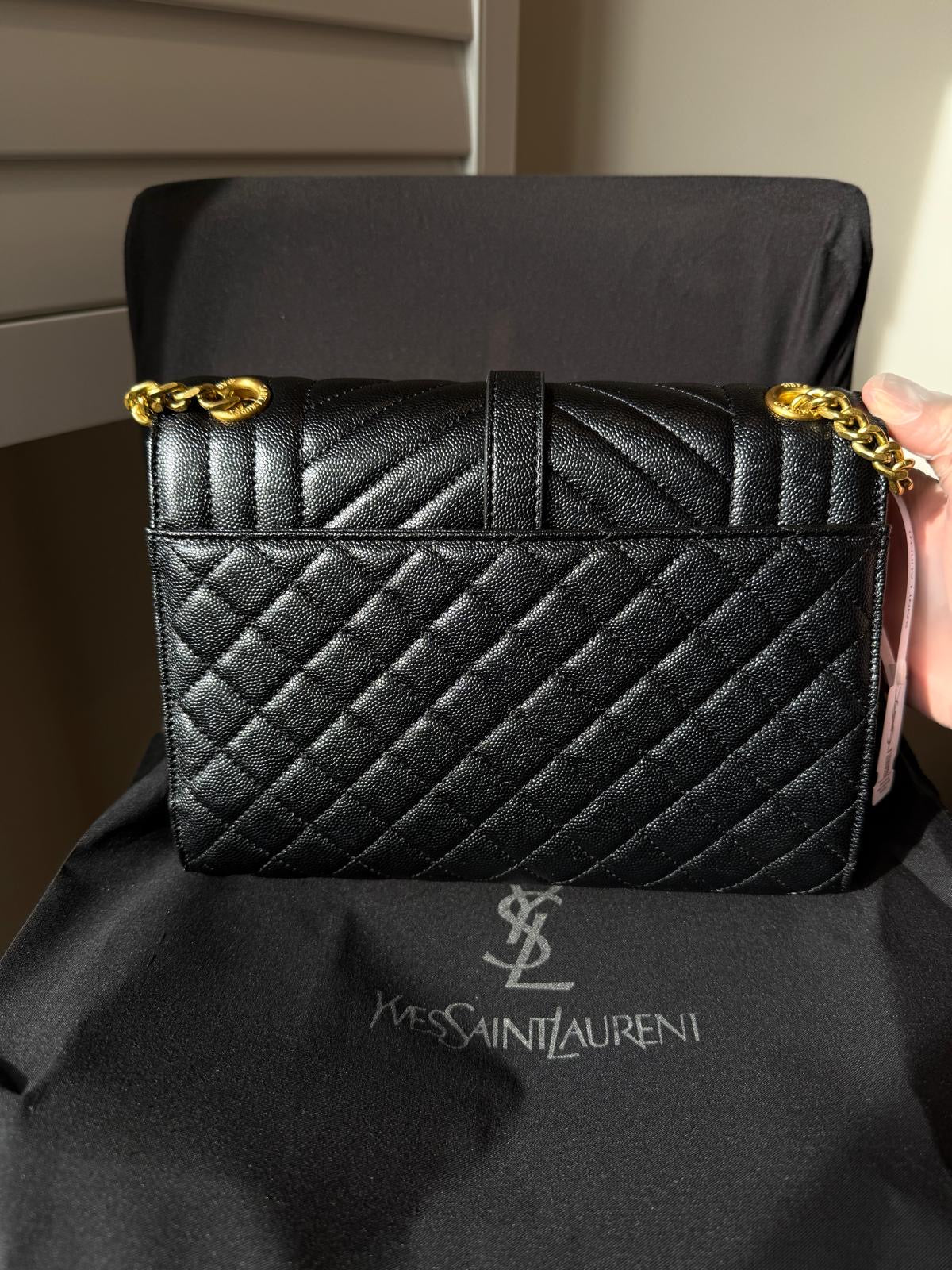 Black Designer Handbag
