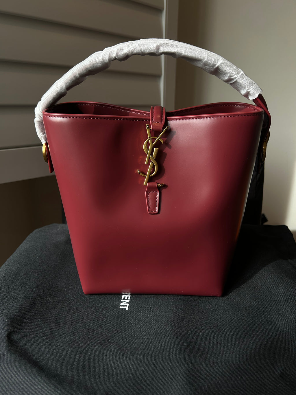 Red Bucket HandBag